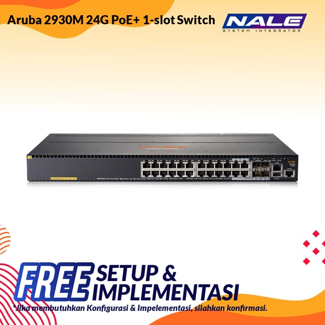 Aruba 2930M 24G PoE+ 1-slot Switch Aruba 2930M 24G PoE+ 1-slot Switch (JL320A) - Gambar 1