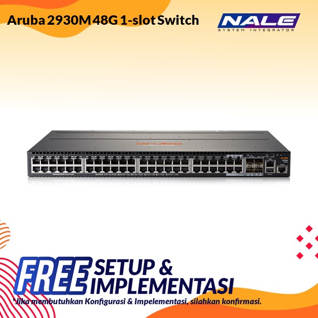 Aruba 2930M 48G 1-slot Switch Aruba 2930M 48G with 1-slot Switch (JL321A) - Gambar 1