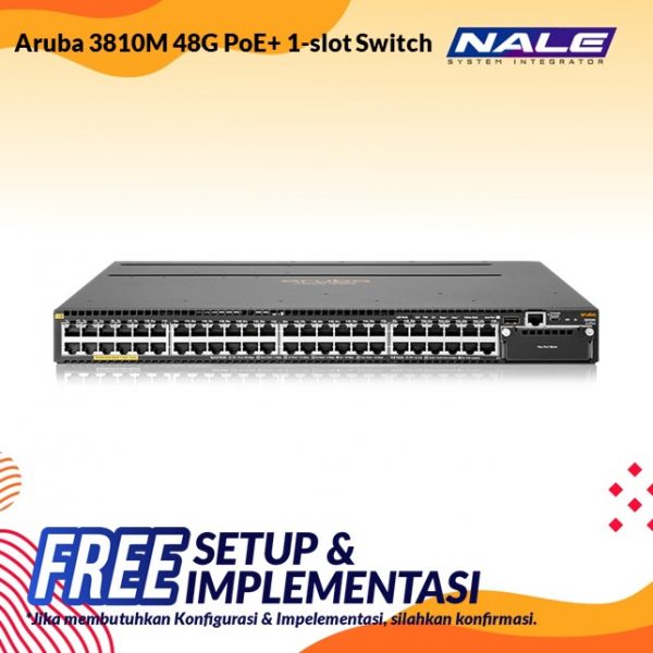 Aruba 3810M 48G PoE+ 1-slot Switch (JL074A)
