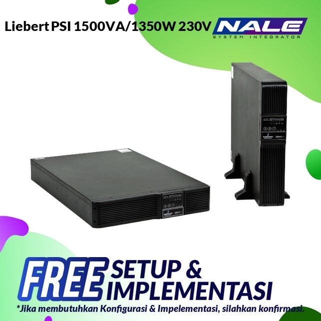 PS1500RT3-230 Vertiv Liebert PSI 1500VA/1350W 230V (PS1500RT3-230) - Gambar 1