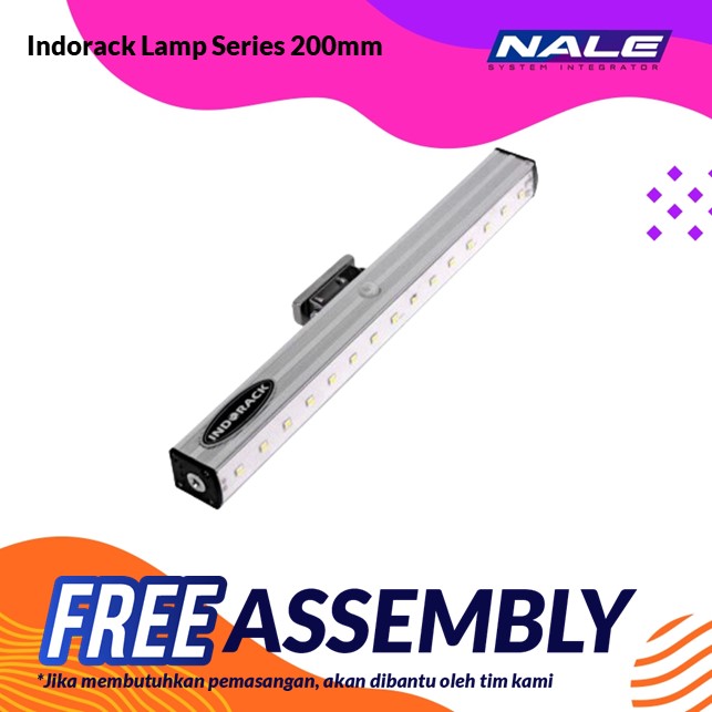 LS20 INDORACK LS20 Lamp Series 200mm ( Multifunction Portable LED Lamp ) - Gambar 1