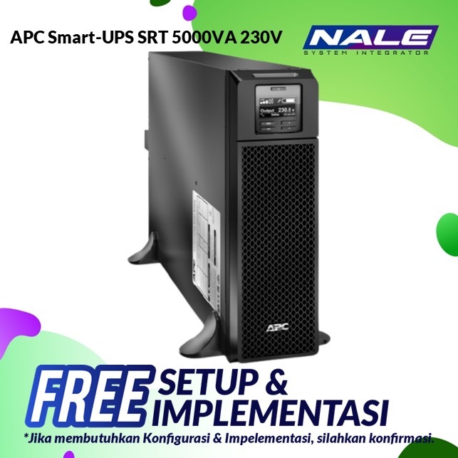 SRT5KXLI APC Smart-UPS SRT 5000VA 230V (SRT5KXLI) - Gambar 1