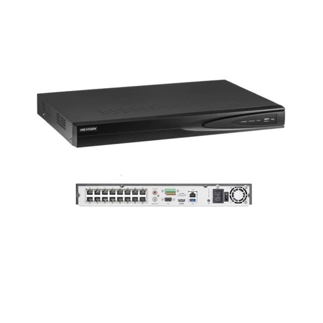 Hikvision 16-ch 1U 16 PoE 4K NVR (DS-7616NI-Q2/16P)