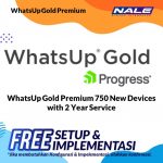 WhatsUp Gold Premium 750 New Devices with 2 Years Service