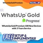 WhatsUp Gold Premium 100 New Devices with 3 Years Service