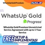 WhatsUp Gold Premium Unrestricted Service Agreement with up to 1 Year Service