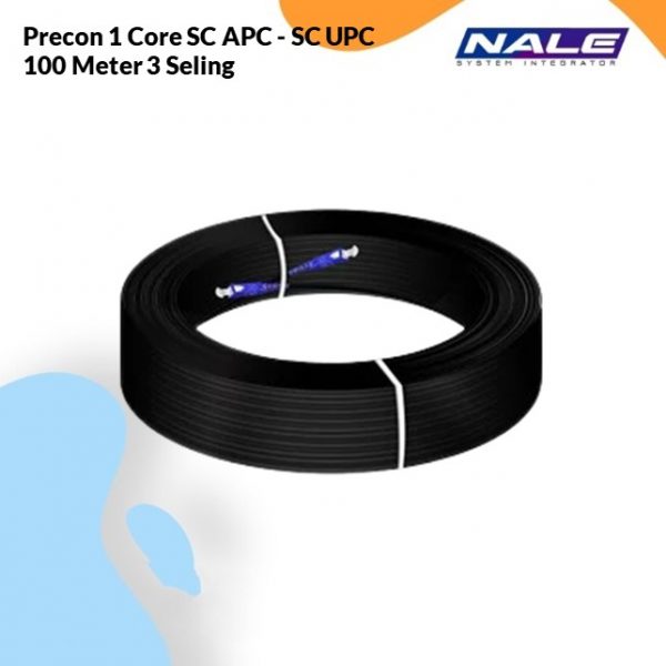 Precon 1 Core SC APC - SC UPC 100 Meter 3 Seling