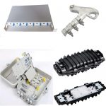 Fiber Optic Private Area Outdoor / Indoor Armoured 12 Core Duct / Tanam Mini - Gambar 2