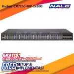 Ruckus Compact Switch 48-Port PoE+ (ICX7250-48P-2x10G)