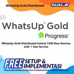 WhatsUp Gold Distributed Central 1500 New Devices with 1 Year Service