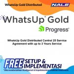 WhatsUp Gold Distributed Central 25 Service Agreement with up to 3 Years Service