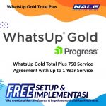 WhatsUp Gold Total Plus 750 Service Agreement with up to 1 Year Service