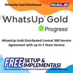 WhatsUp Gold Distributed Central 300 Service Agreement with up to 3 Years Service