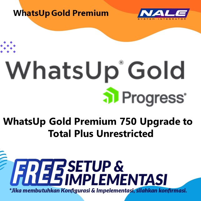 Slide1 WhatsUp Gold Premium 750 Upgrade to Total Plus Unrestricted - Gambar 1