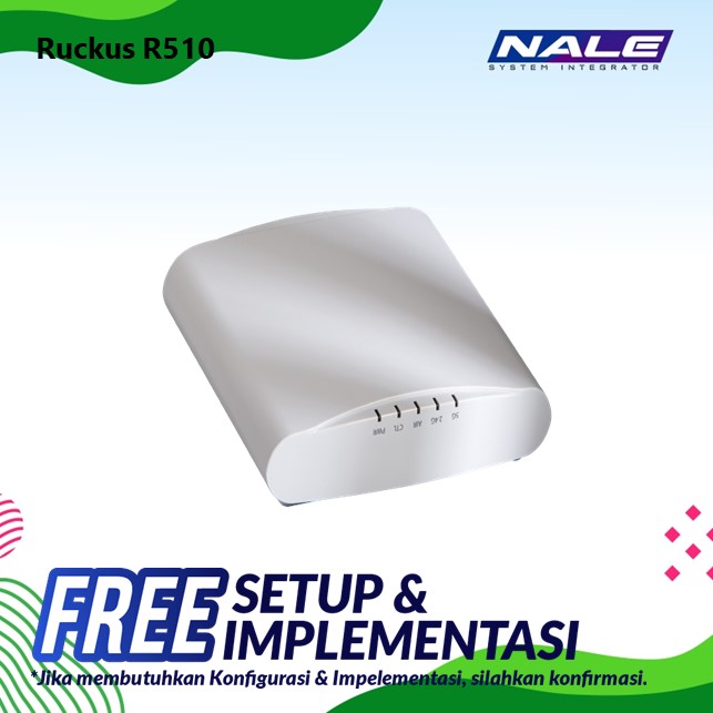 Slide1 Ruckus Paket Complete R510 Indoor Access Point (901-R510-WW00) - Gambar 1