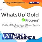 WhatsUp Gold Distributed Central 300 Devices Upgrade to Total Plus 300 Points