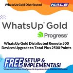 WhatsUp Gold Distributed Remote 500 Devices Upgrade to Total Plus 2500 Points