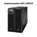Implementation of UPS (±10 kVA), including distribution panel and power wiring