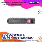 HPE 6TB SATA 6G Midline 7.2K LFF (3.5in) LP 1yr Wty 512e HDD (861742-B21)