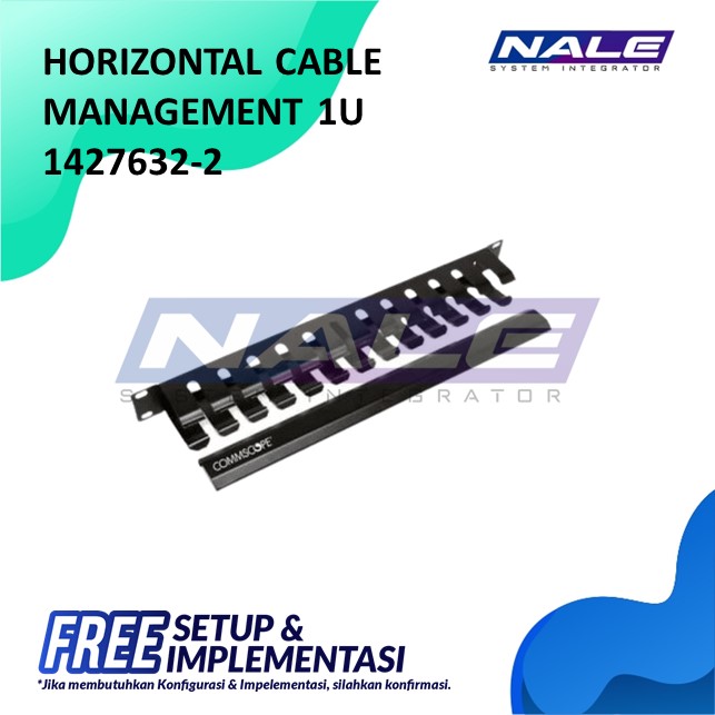 HORIZANTAL CABLE MANAGEMENT 1U (1427632-2)