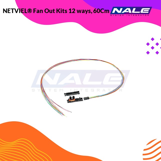 NVL-FO-12 NETVIEL® Fan Out Kits 12 ways, 60Cm (NVL-FO-12) - Gambar 1