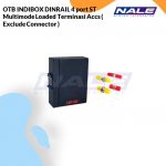 Netviel OTB INDIBOX DINRAIL 4 port ST Multimode Loaded Terminasi Accs ( Exclude Connector ) (NVL-OTB-INB-12/4-MM-ST-T)