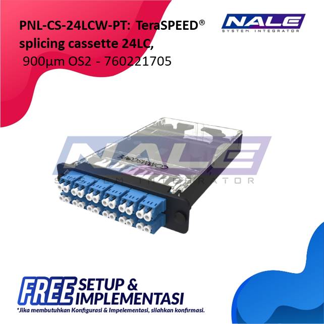 Commscope TeraSPEED Splicing Cassette 24LC OS2 (760221705)