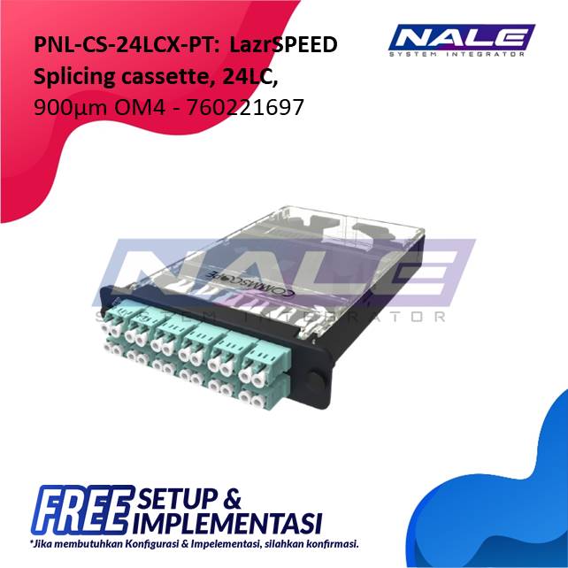 Commscope LazrSPEED Splicing Cassette 24LC OM4 (760221697)