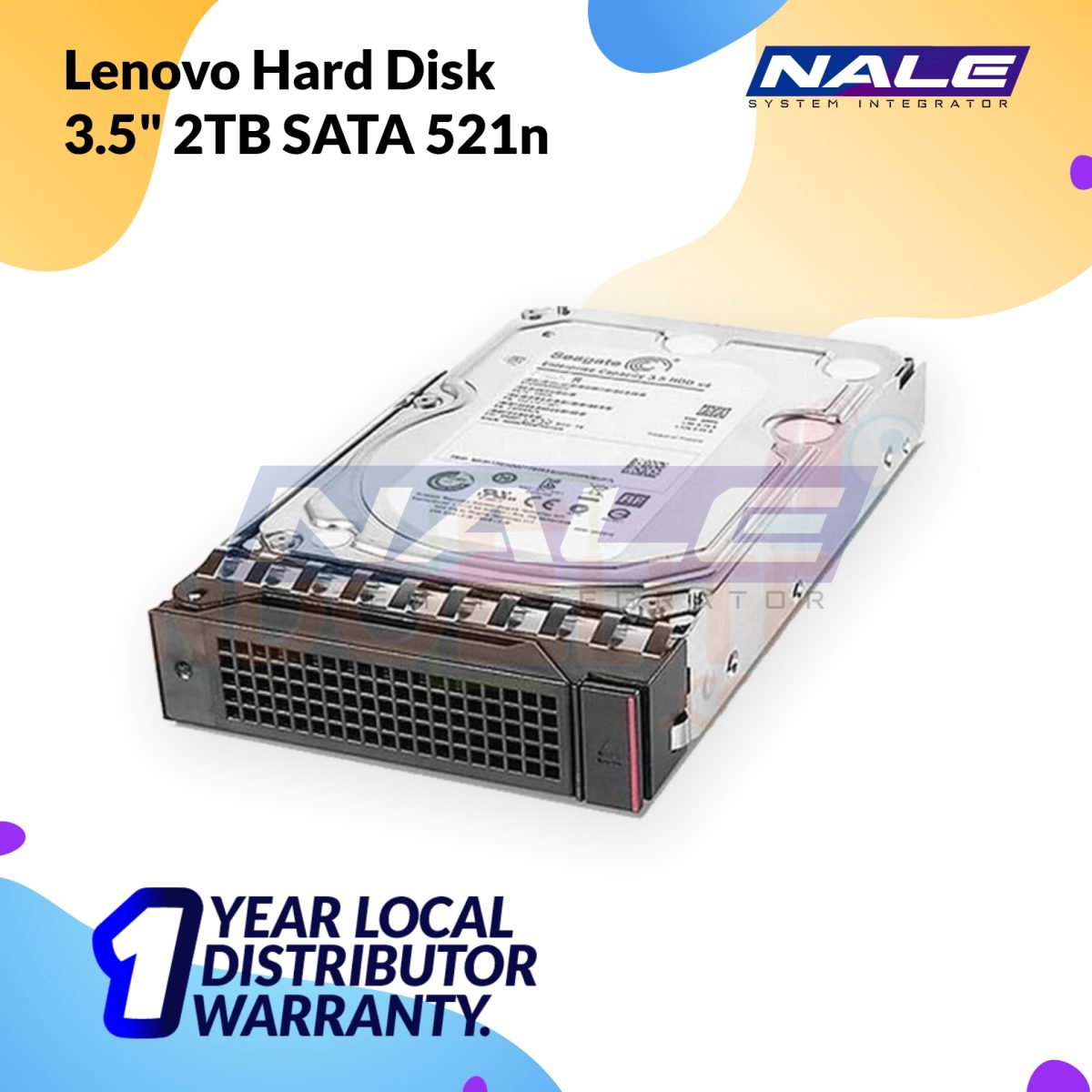 Lenovo Hard Disk 3.5" 2TB SATA 512n HDD (7XB7A00056) - Gambar 3