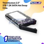 ThinkSystem 2.5  2TB 7.2K SATA 6Gb Hot Swap 512e HDD (7XB7A00037) - Gambar 3