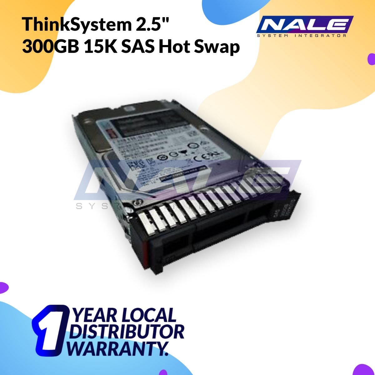 ThinkSystem 2.5  300GB 15K SAS 12Gb Hot Swap 512n HDD (7XB7A00021) - Gambar 3