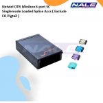 Netviel OTB Minibox 6 port SC Singlemode Loaded Splice Accs ( Exclude FO Pigtail )(NVL-OTB-MB-12/6-SM-SC-S)