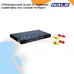 OTB Rackmounted 12 port ST  Singlemode Loaded Splice Accs ( Exclude FO Pigtail ) (NVL-OTB-RM-24/12-SM-ST-S)