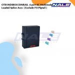 Netviel OTB INDIBOX DINRAIL  6 port LC Multimode Loaded Splice Accs  ( Include FO Pigtail ) (NVL-OTB-INB-12/6-MM-LC-S)