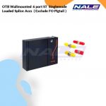 OTB Wallmounted 6 port ST  Singlemode Loaded Splice Accs  ( Exclude FO Pigtail ) (NVL-OTB-WM-24/6-SM-ST-S)