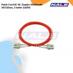 Netviel Patch Cord SC-SC, Duplex Multimode 50/125um, 2 meter (LSZH) (NVL-DPMM2-SC-SC-002)