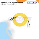 Netviel Patch Cord ST-ST, Duplex Singlemode 9/125um, 5 meter (LSZH) (NVL-DPSM1-ST-ST-005)