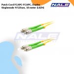 Netviel Patch Cord FCAPC-FCAPC, Duplex Singlemode 9/125um, 10 meter (LSZH) (NVL-DPSM1-FCAPC-FCAC-010)