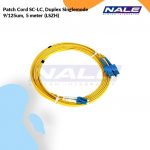 Netviel Patch Cord SC-LC, Duplex Singlemode 9/125um, 5 meter (LSZH) (NVL-DPSM1-SC-LC-005)