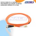 Patch Cord ST-LC, Duplex Multimode 62.5/125um, 10 meter (LSZH) (NVL-DPMM1-ST-LC-010)