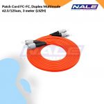 Netviel Patch Cord FC-FC, Duplex Multimode 62.5/125um, 3 meter (LSZH) (NVL-DPMM1-FC-FC-003)