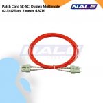 Netviel Patch Cord SC-SC, Duplex Multimode 62.5/125um, 2 meter (LSZH) (NVL-DPMM1-SC-SC-002)
