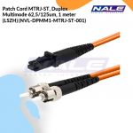Patch Cord MTRJ-ST, Duplex Multimode 62,5/125um, 1 meter (LSZH) (NVL-DPMM1-MTRJ-ST-001)