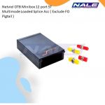 Netviel OTB Minibox 12 port ST Multimode Loaded Splice Acc ( Exclude FO Pigtail ) (NVL-OTB-MB-12/12-ST-S)