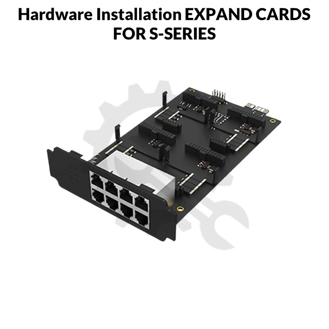 Slide1 Hardware Installation EXPAND CARDS FOR S-SERIES - Gambar 1