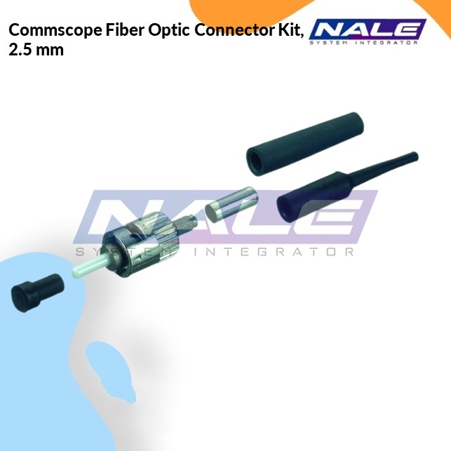 Commscope Fiber Optic Connector Kit, 2.5 mm (5503613-2)