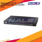 Edge Core 22 x GE SFP + 2 x GE Combo (RJ45/SFP) + 2 x 10G SFP+ ports DC Version (ECS4620-28F-DC)