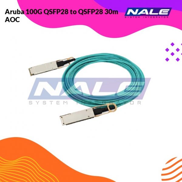 Aruba 100G QSFP28 to QSFP28 30m AOC (R0Z29A)