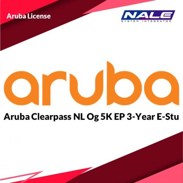 Aruba Clearpass NL Og 5K EP 3-Year E-Stu (JZ494AAE)