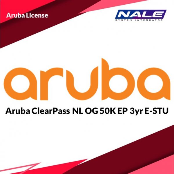 Aruba ClearPass NL OG 50K EP 3yr E-STU (JZ497AAE)